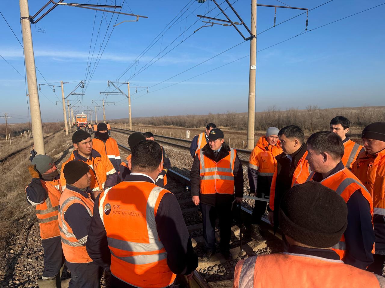 Руководство КТЖ проводит инспекцию противопаводковых мероприятий в регионах